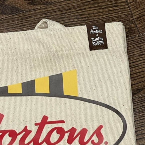 Tim Hortons x Justin Bieber Collection Tim Biebs (Tote) New! Limited Edition - Picture 4 of 4